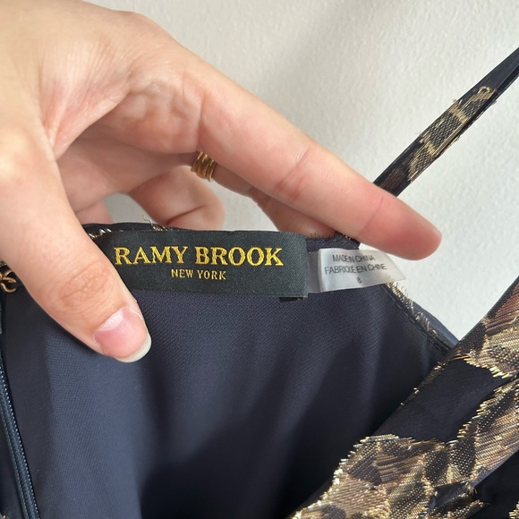 Ramy Brook Sam Geometric Gown - Picture 6 of 8